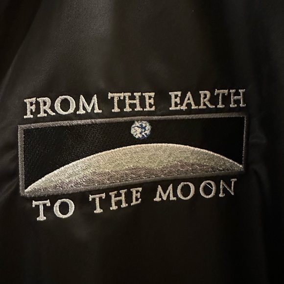 From The Earth To The Moon HBO Swingster Jacket NEVER Worn! Rare!! Size XL - Picture 3 of 12